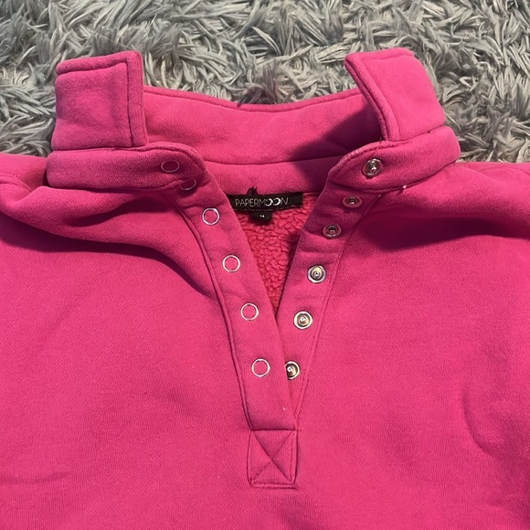 Worn a few times Pink pullover sweatshirt - Picture 2 of 4